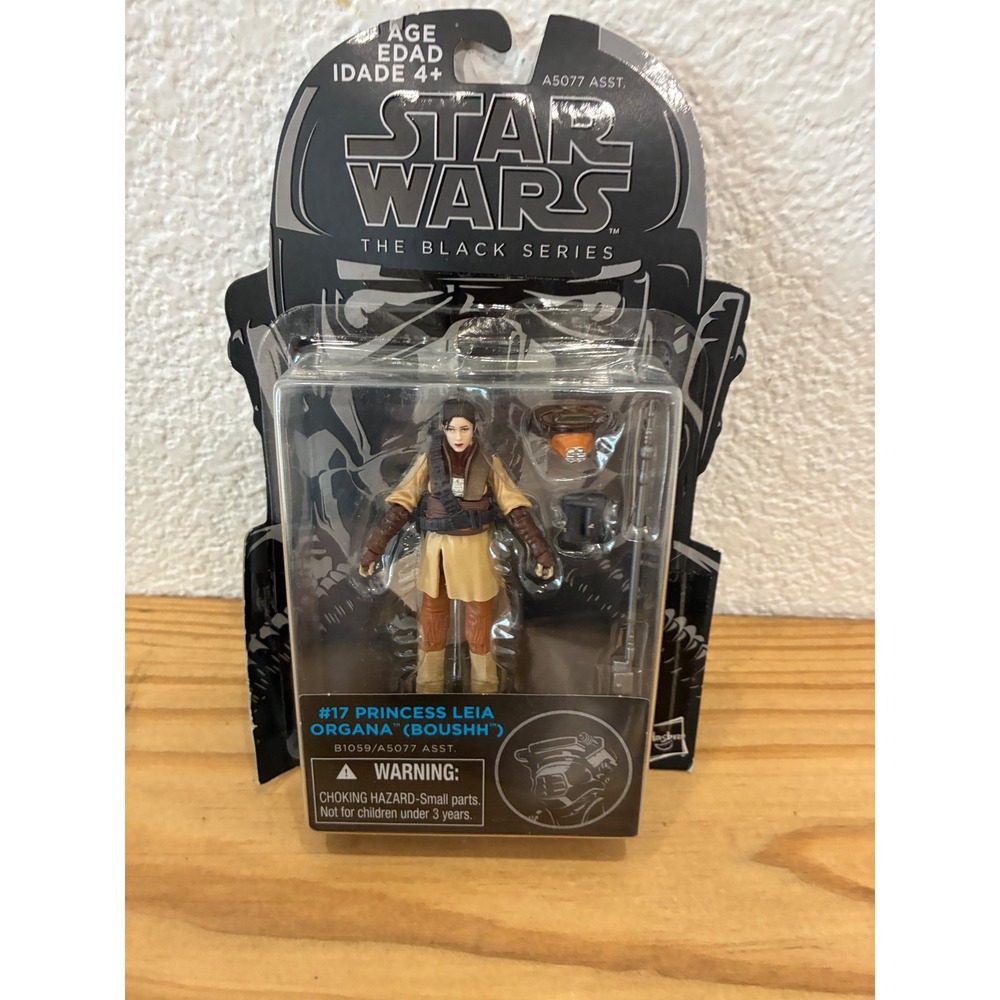 Princess Leia Organa Boushh #17 2014 STAR WARS The Black Series MOC NEW